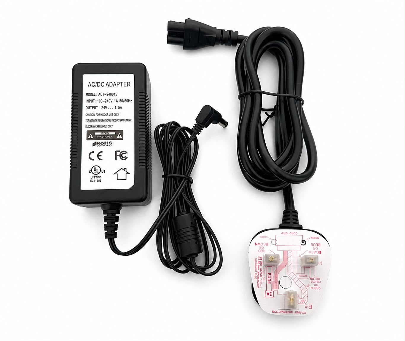 AC/DC Adaptör 24V 1.5A (ACT-240015)